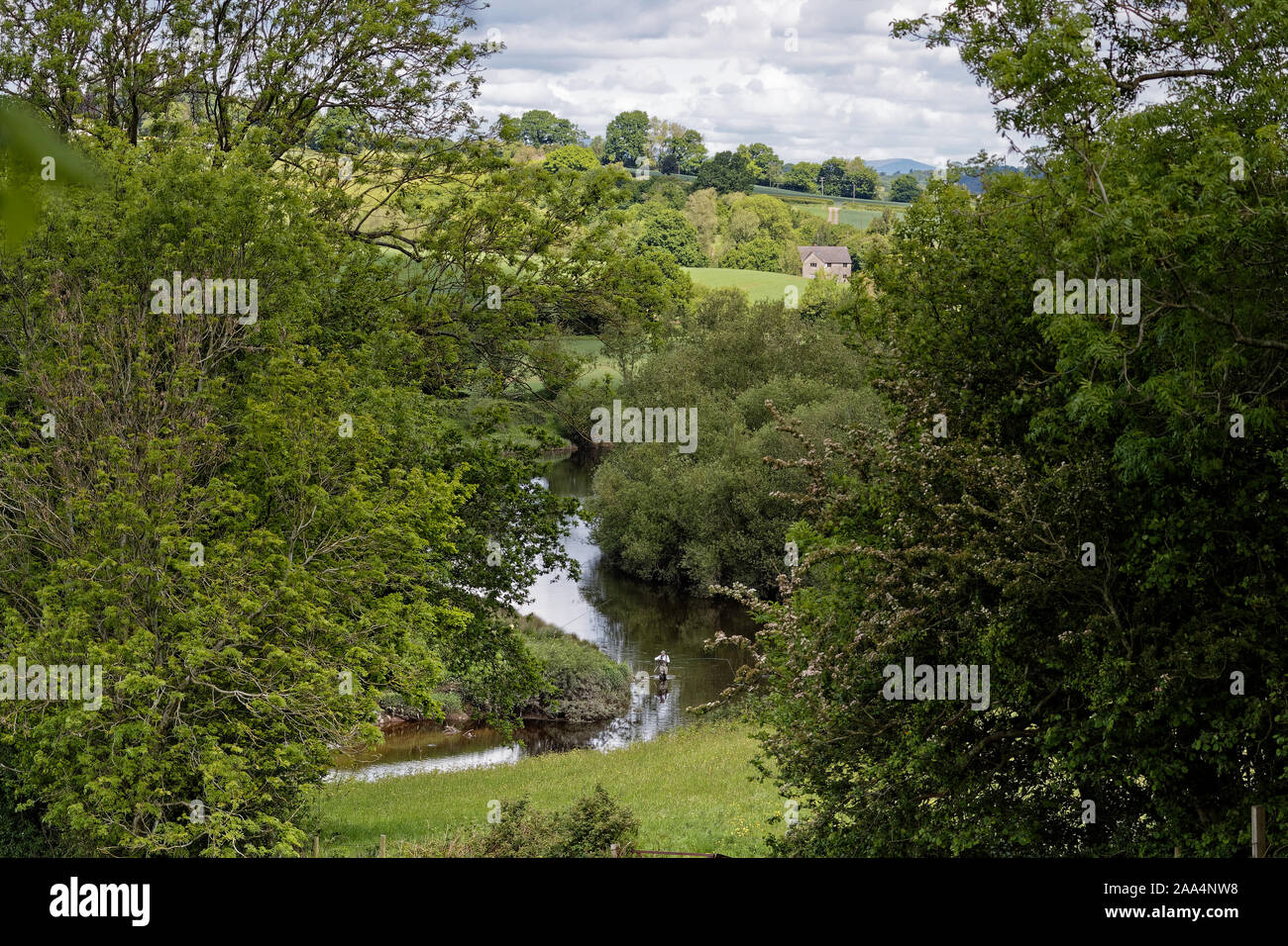 River usk and fishing hi-res stock photography and images - Alamy