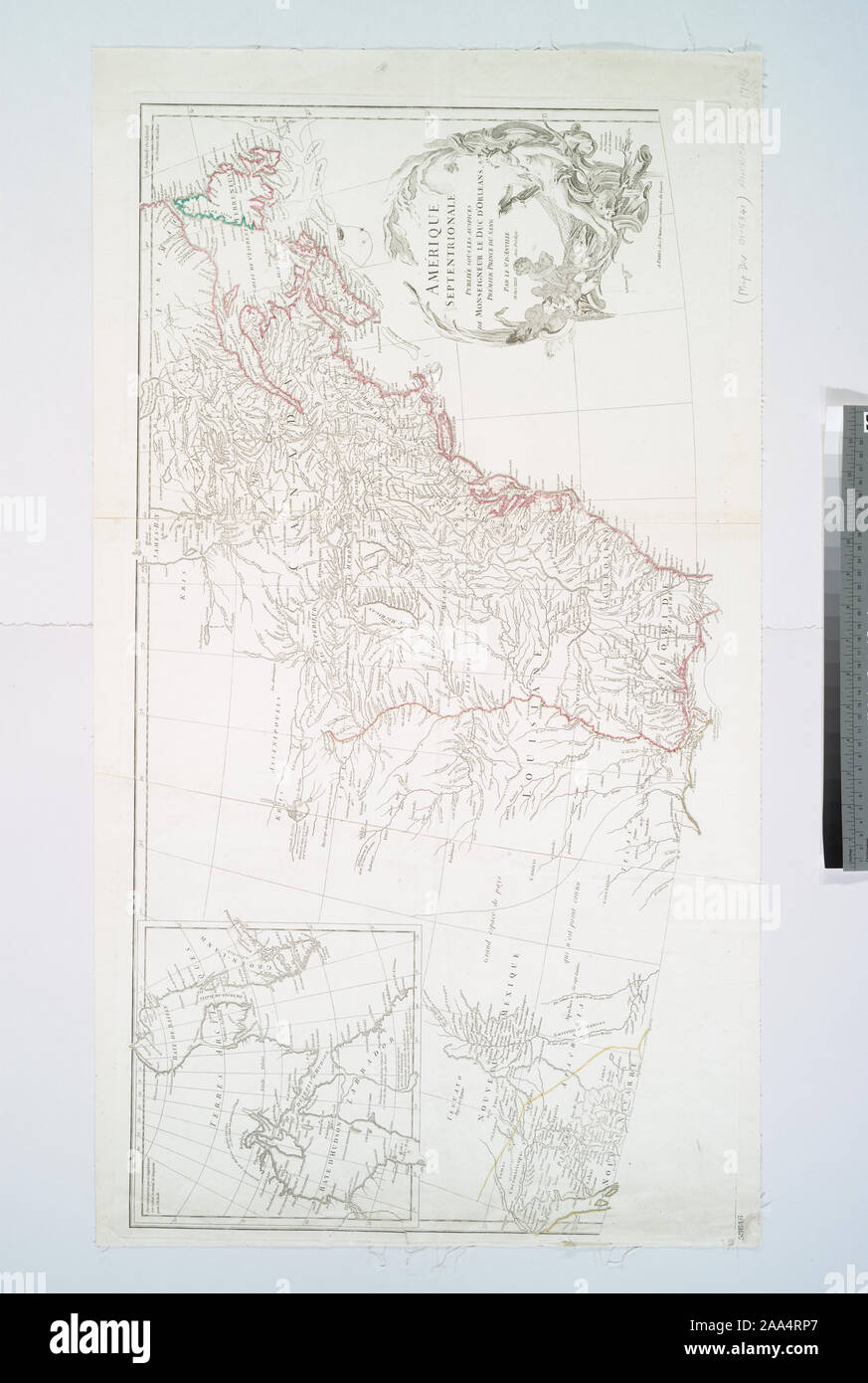 1743 historical map hi-res stock photography and images - Alamy