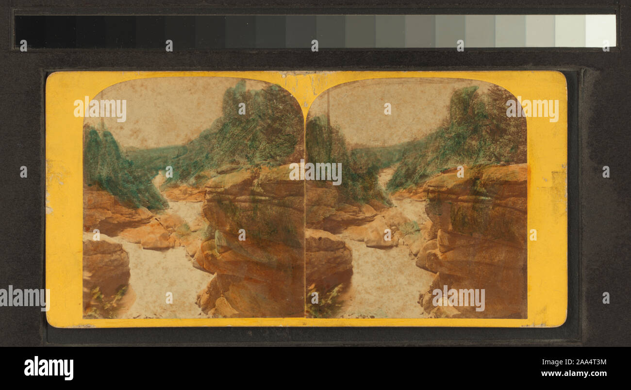 Ammonoosuc River at Upper Falls.; Ammonoosuc River at Upper Falls Stock