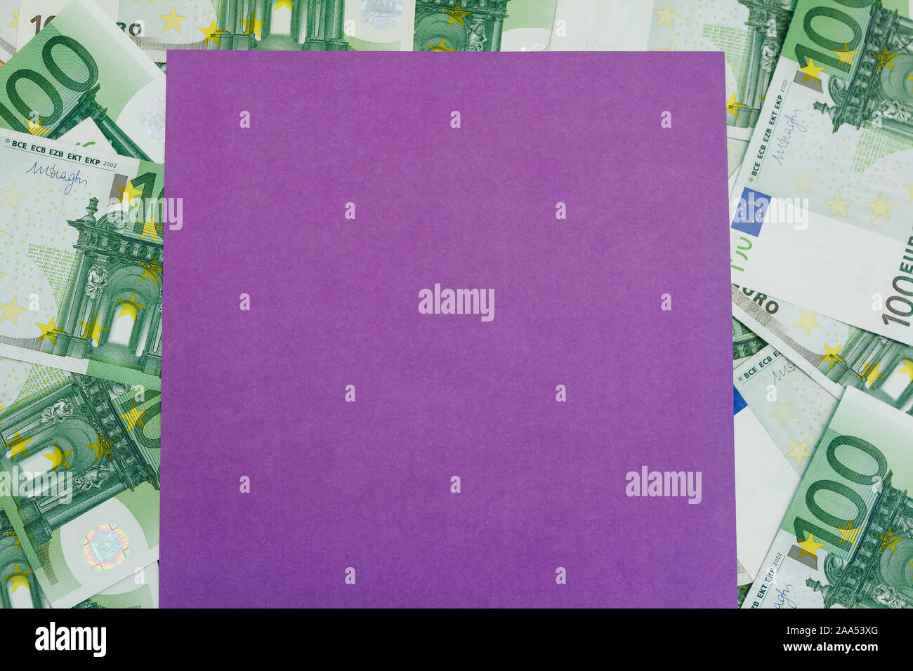 purple copy paper