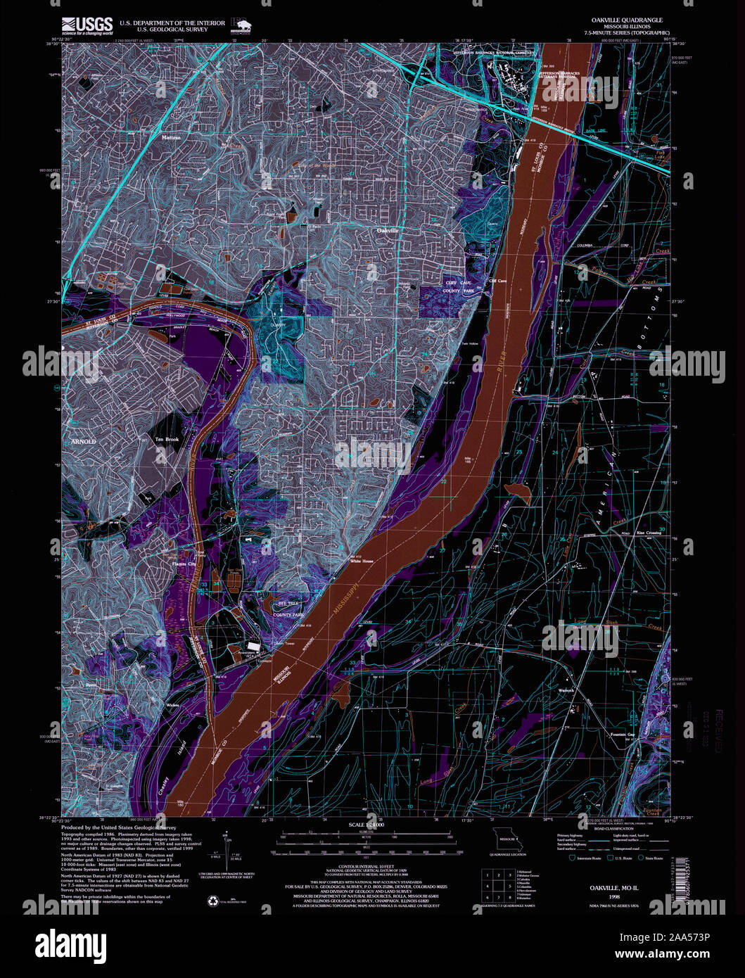 Map of oakville hires stock photography and images Alamy
