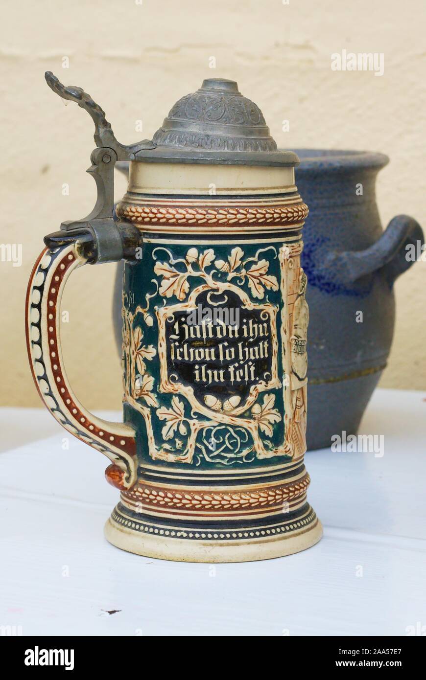 German Beer Stein Stock Photo