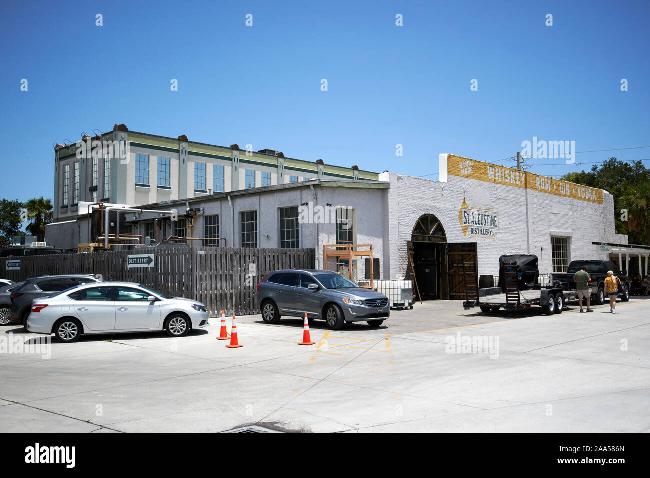 st augustine distillery florida usa Stock Photo Alamy