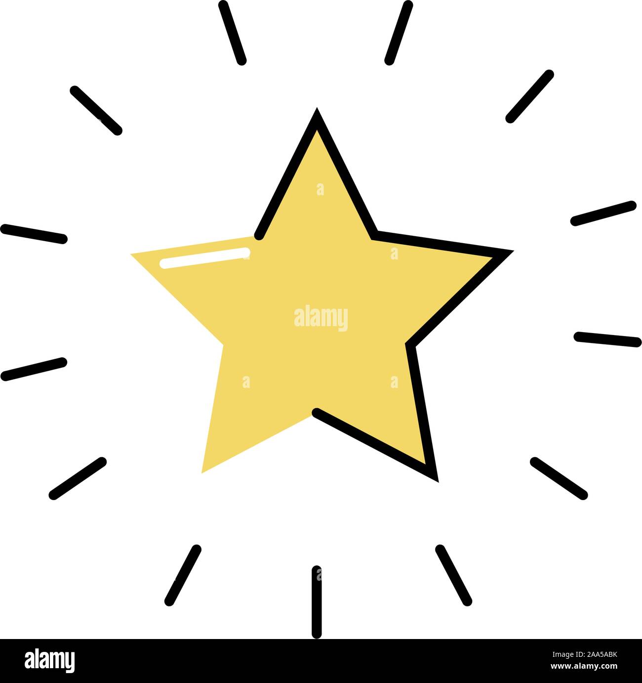 star quality symbol isolated icon Stock Vector Image & Art Alamy
