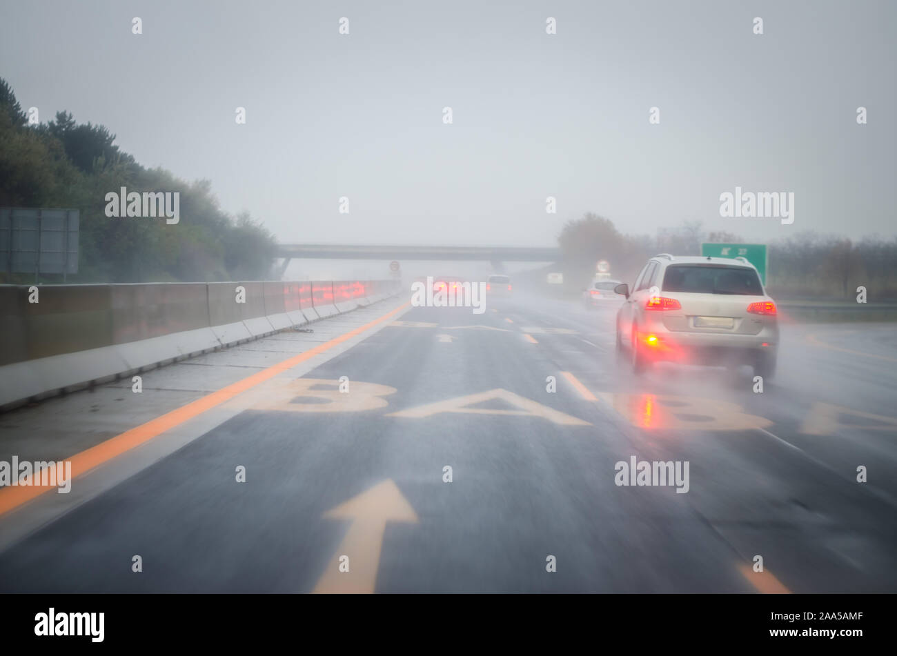 Slippery when wet hires stock photography and images Alamy