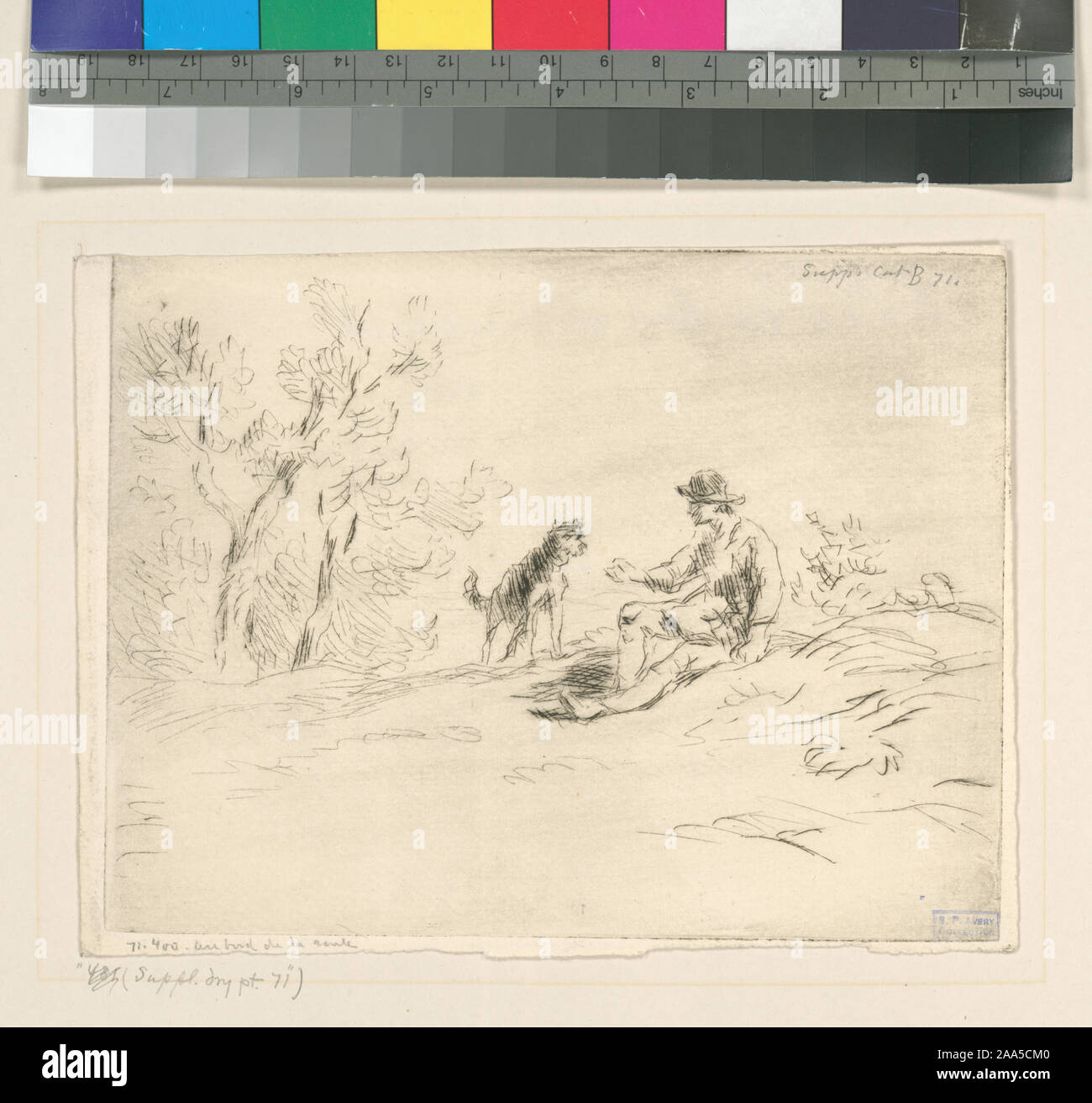 Some Prints May Not Be By Jacque Notes By Hector Giacomelli George A Lucas And The Artist S Son Indicate Some Doubtful Attributions Holdings Annotated In Departmental Copy Of L Oeuvre De Ch Jacque
