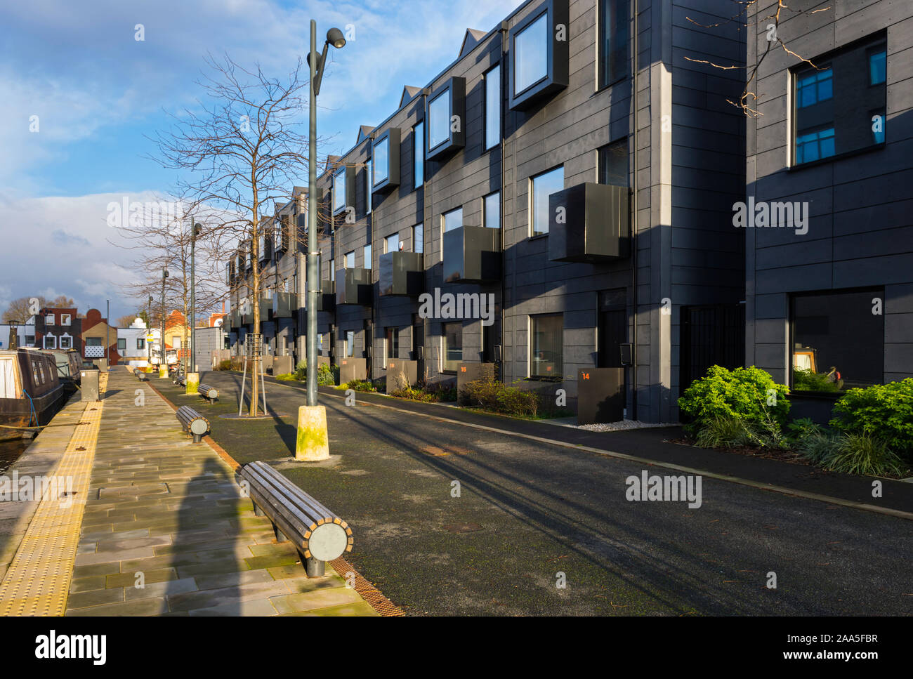 The hoUSe modular housing development (Urban Splash), at the Cotton