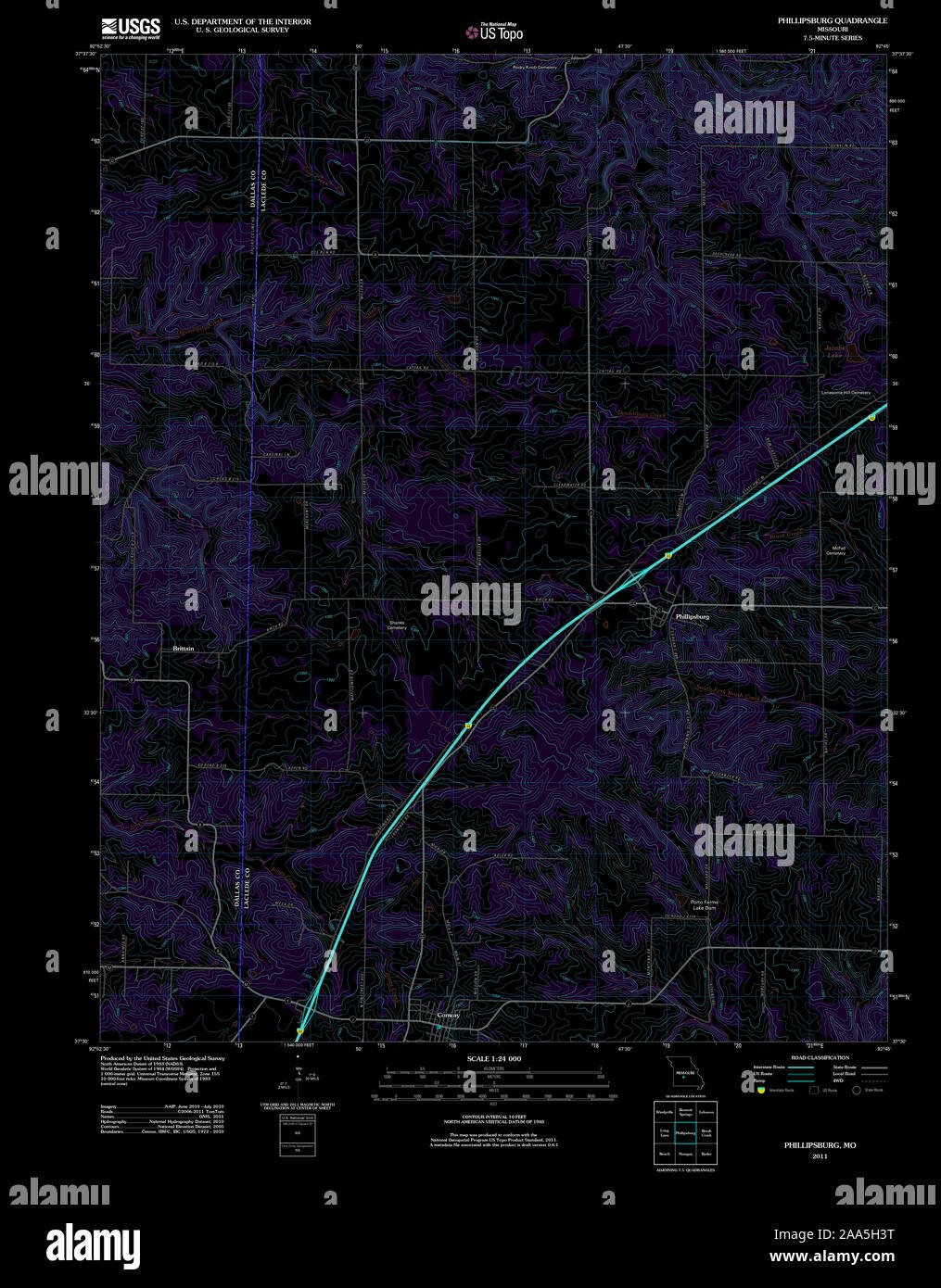 Map of phillipsburg hires stock photography and images Alamy