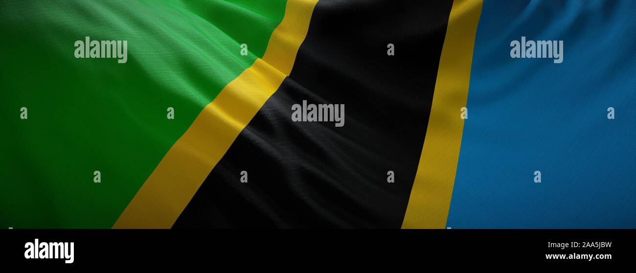 Flag of tanzania hi-res stock photography and images - Alamy