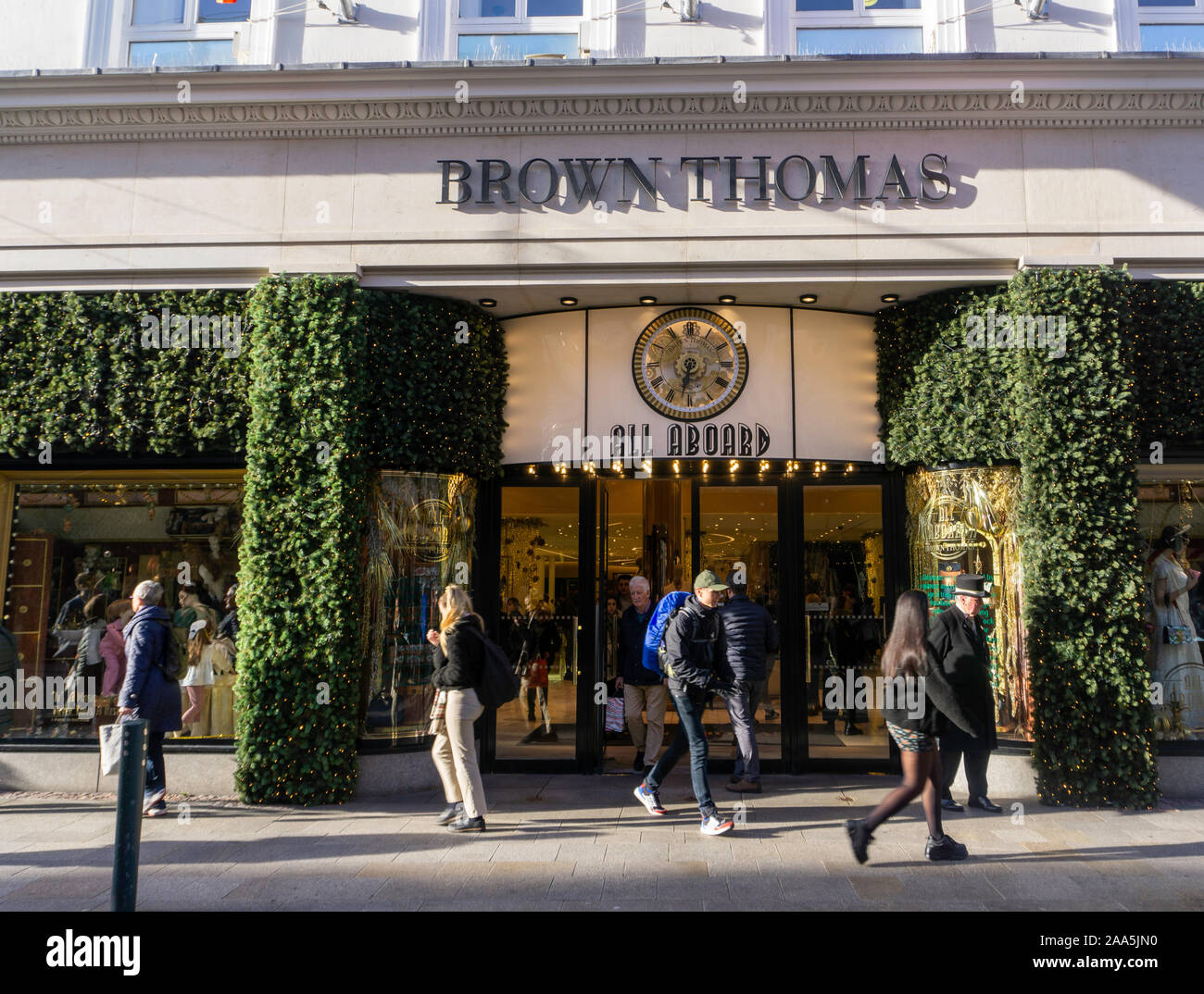Brown Thomas, luxury Department Store on Grafton Street, Dublin, Ireland  Stock Photo - Alamy
