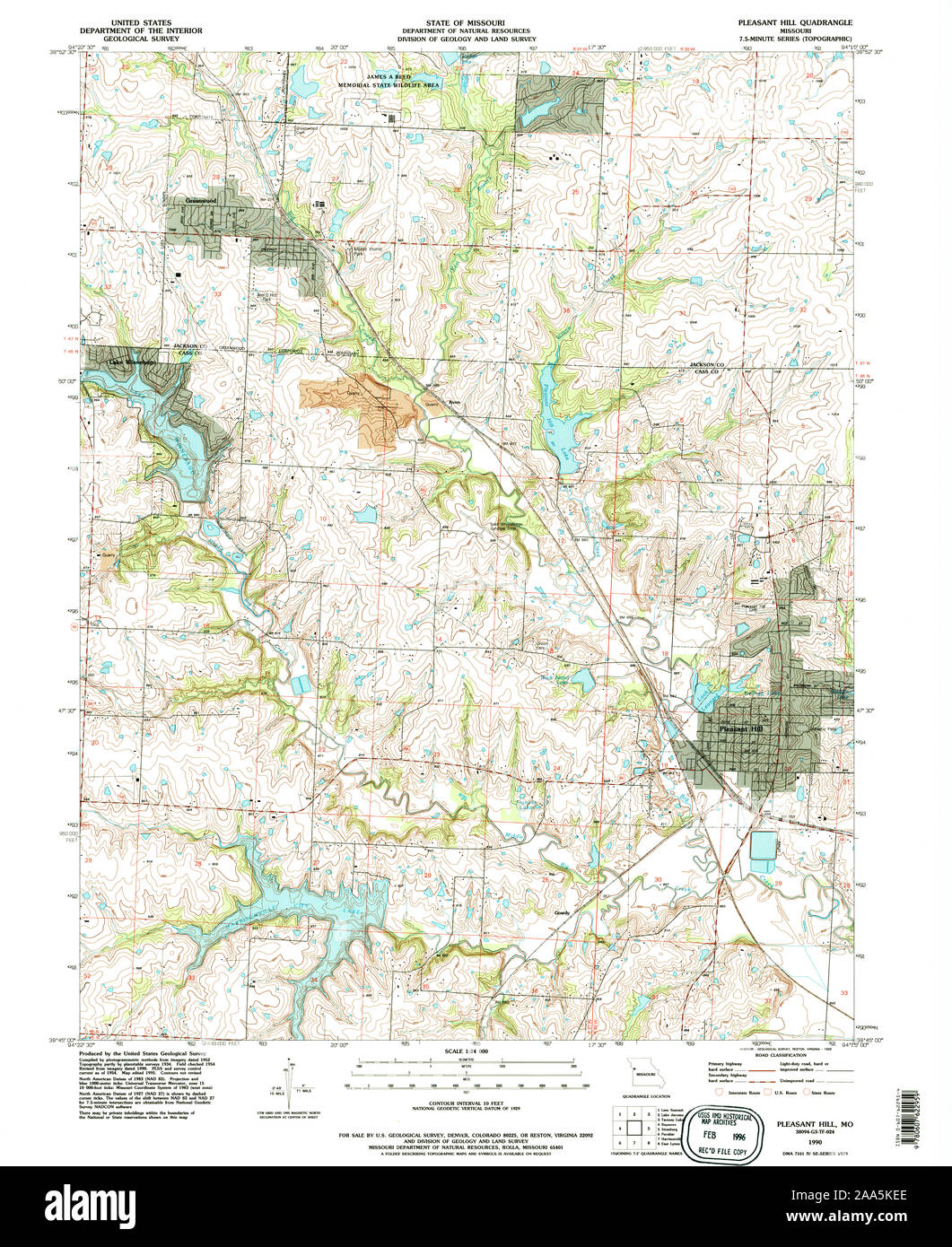 Pleasant Hill Mo Map Map Of Pleasant Hill Missouri High Resolution Stock Photography And Images  - Alamy