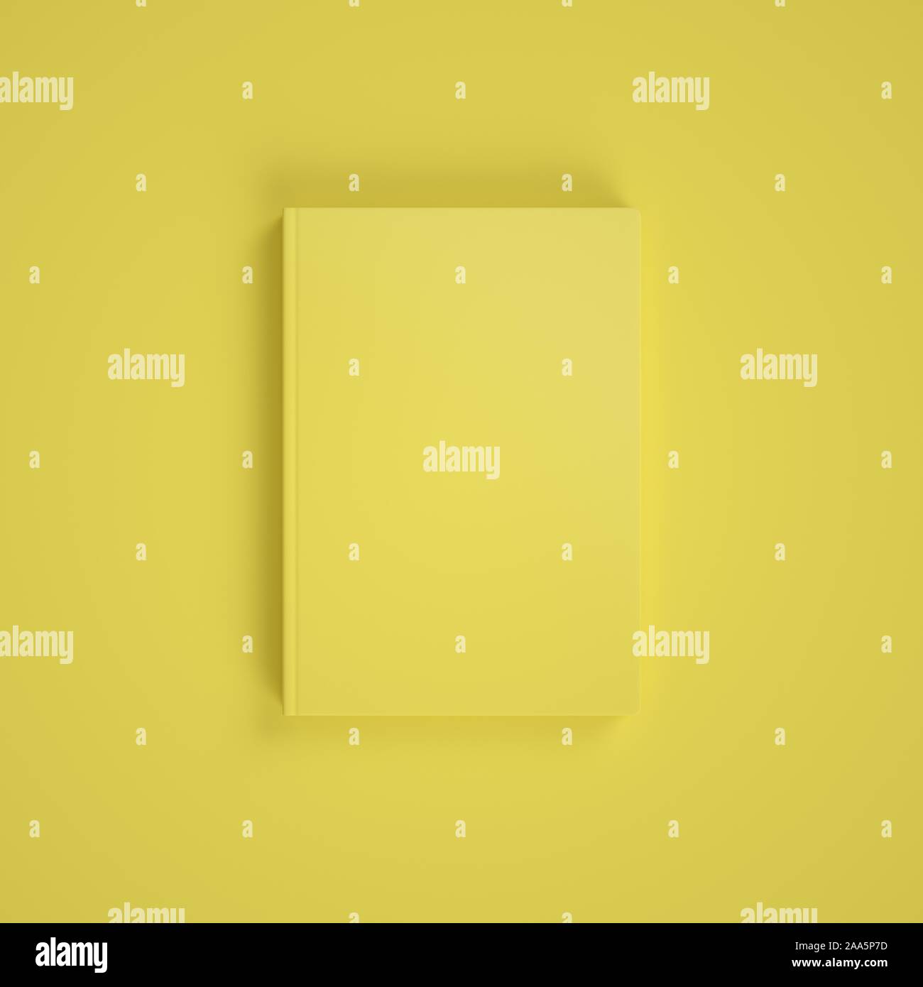 Download Blank Yellow Book On Yellow Background Easy Cover Mockup Front View Stock Photo Alamy PSD Mockup Templates