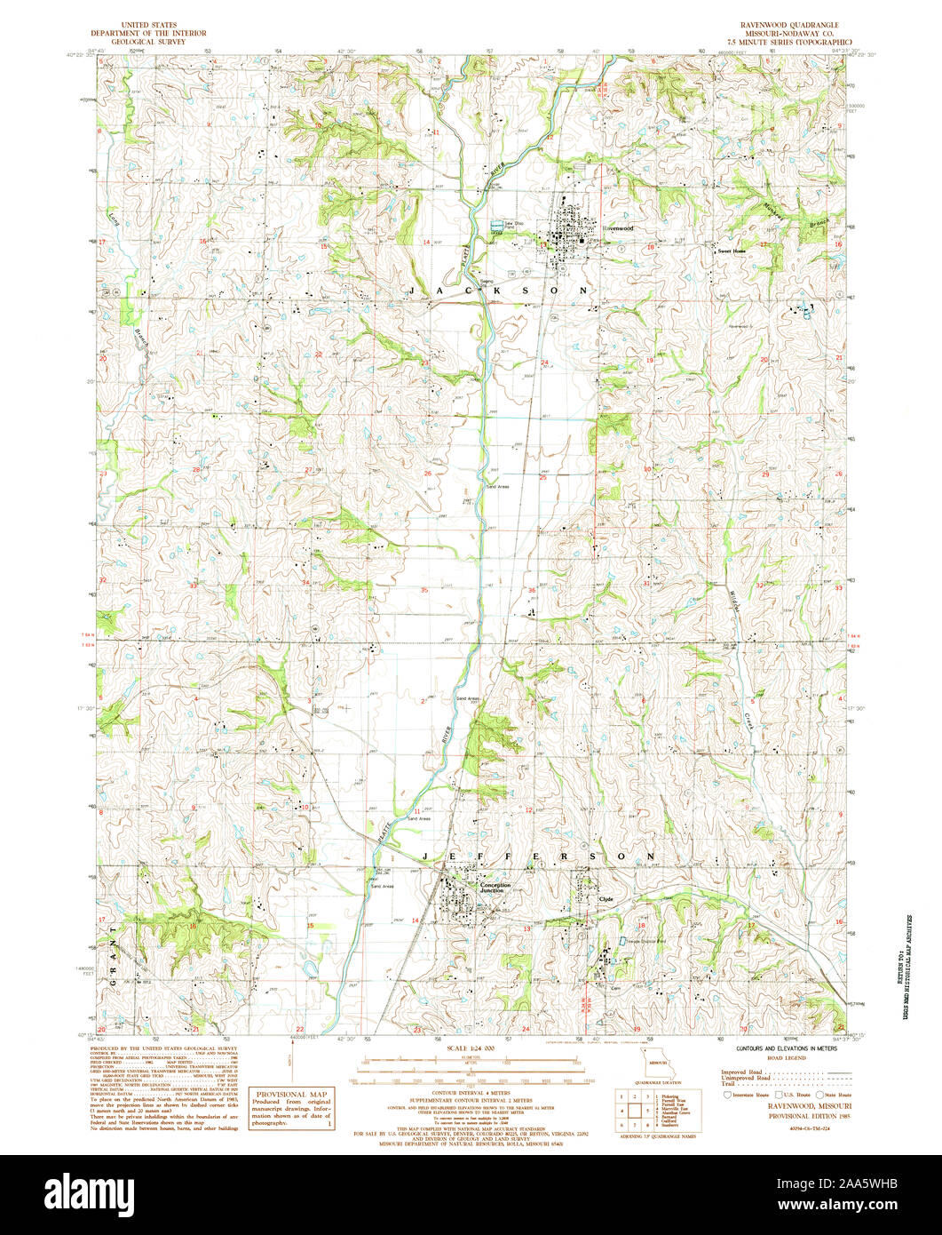 Map of ravenwood hires stock photography and images Alamy