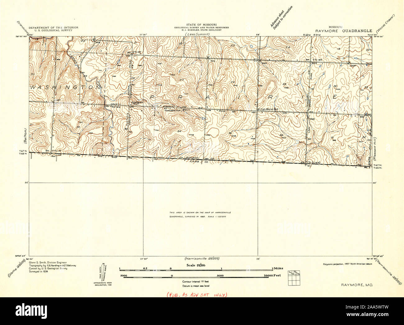 Map of raymore hires stock photography and images Alamy