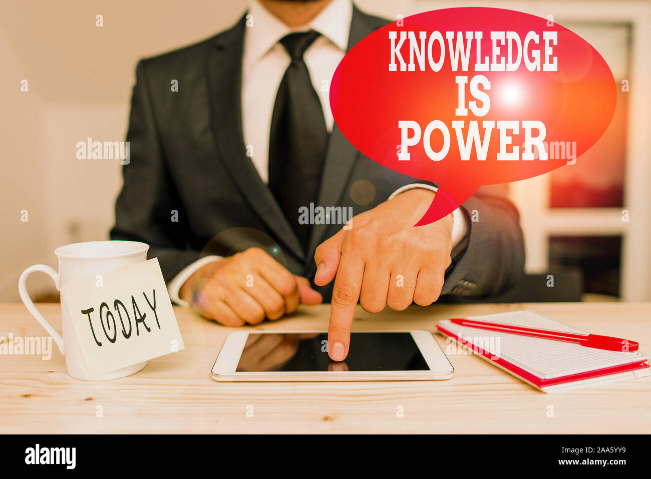 Handwriting text writing Knowledge Is Power. Conceptual photo skills ...