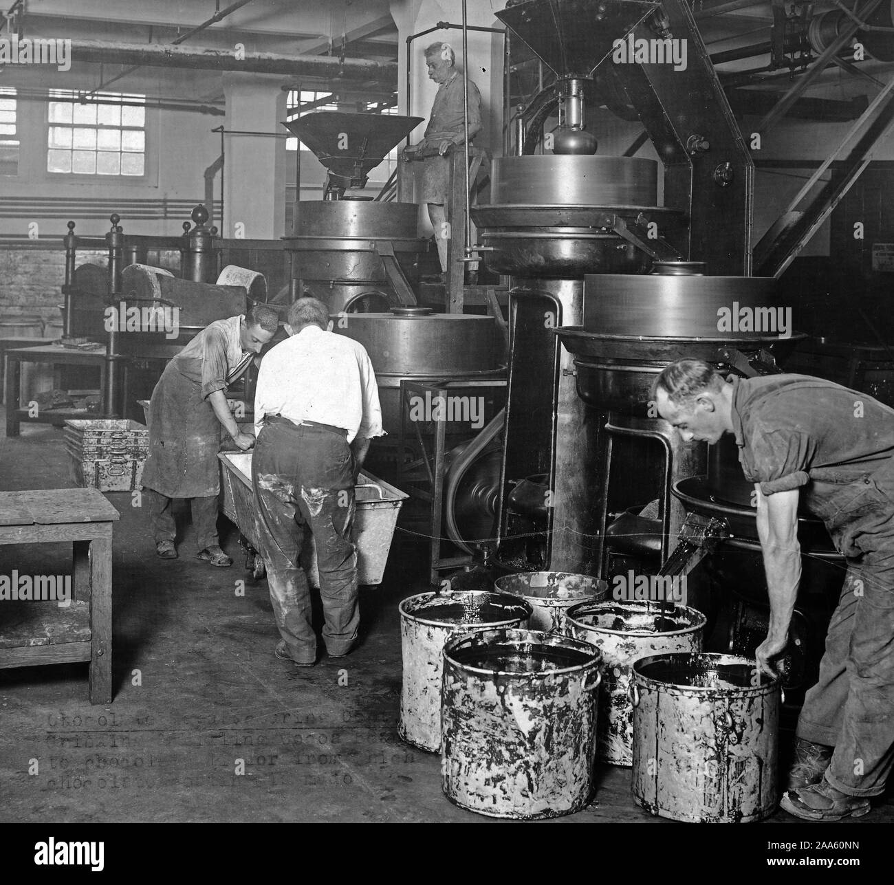 Wallace and Company Plant, Brooklyn, New York. Chocolate manufacturing