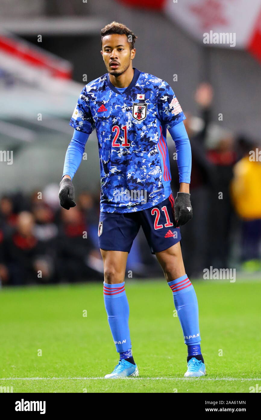 Osaka, Japan. 19th Nov, 2019. Musashi Suzuki (JPN) Football/Soccer