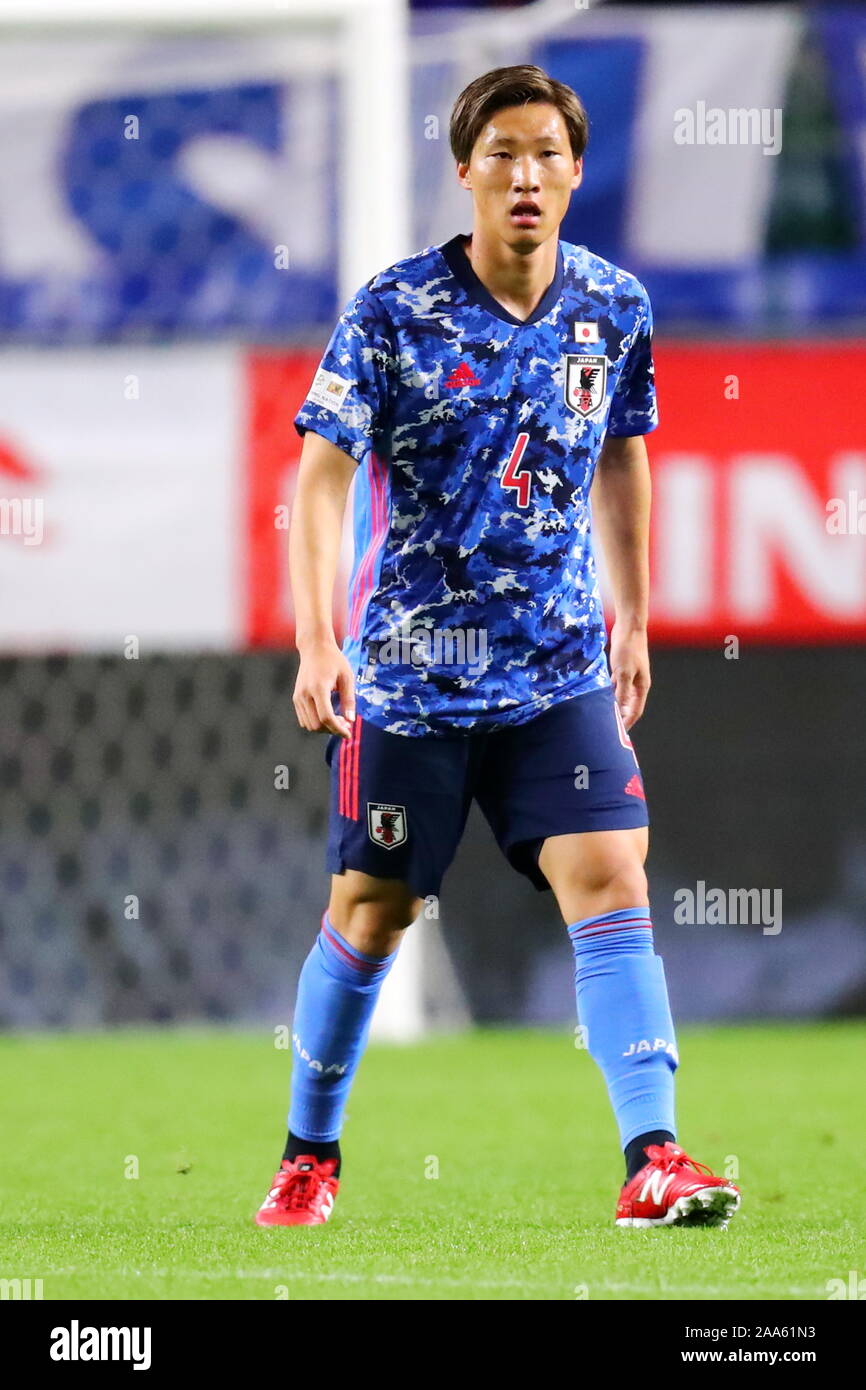 Osaka, Japan. 19th Nov, 2019. Shinnosuke Hatanaka (JPN) Football