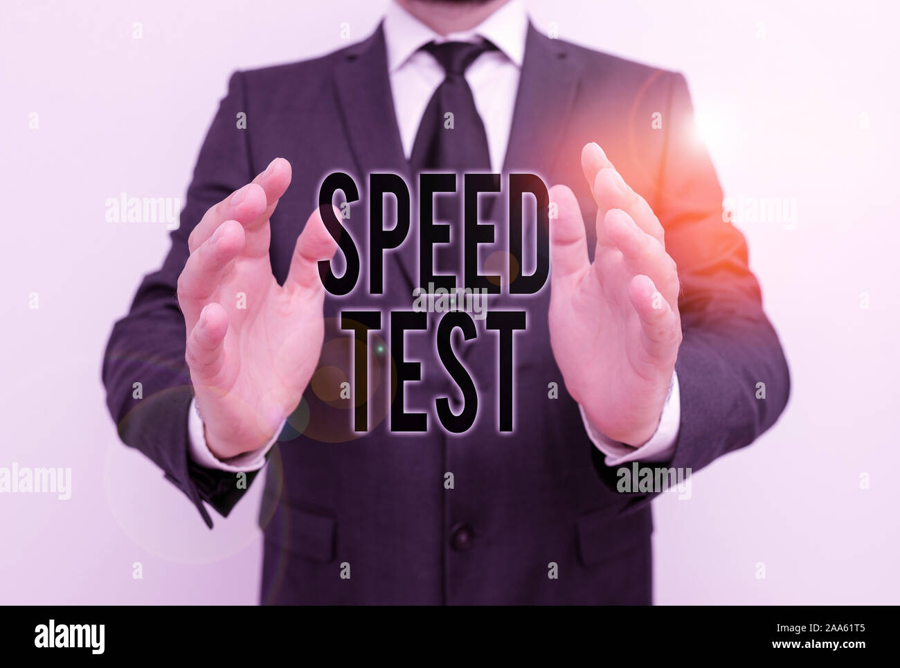 Human Speed Text In Writing note showing Speed Test. Business concept for psychological ...