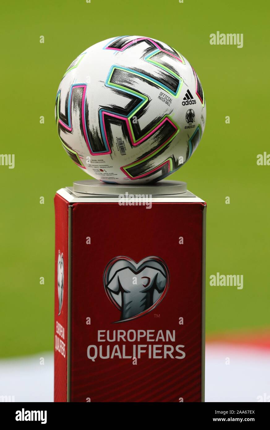 Adidas european qualifier ball hi-res stock photography and images - Alamy
