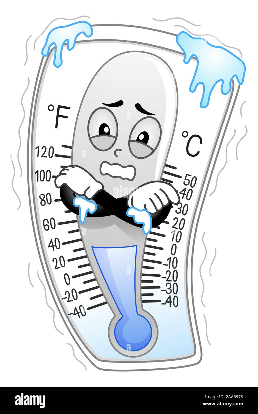 Freezing Cold Thermometer