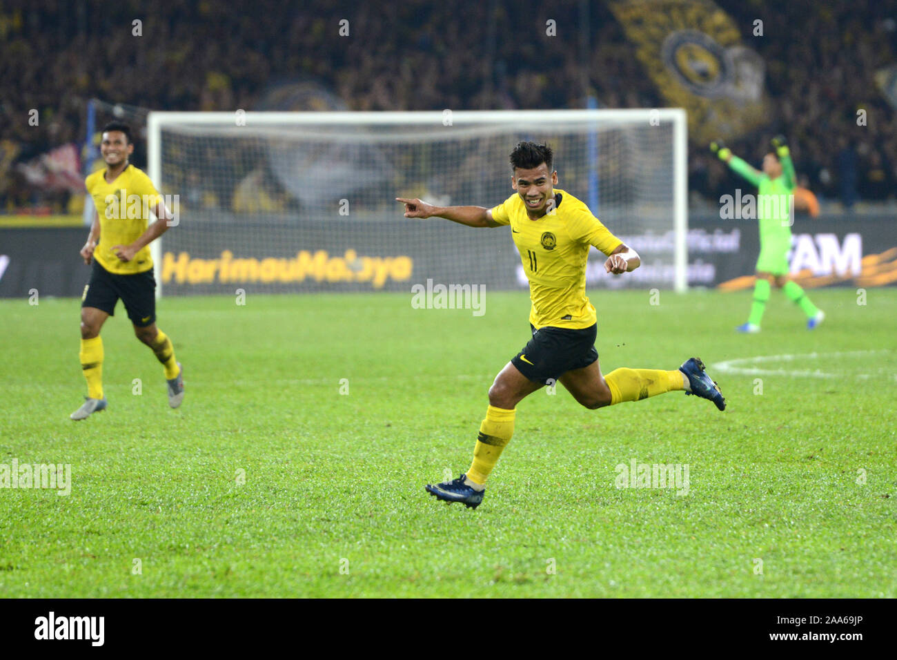 Muhammad Rasid Kuala Lumpur, Malaysia. 19th Nov, 2019. Muhammad Safawi Rasid (C) of ...