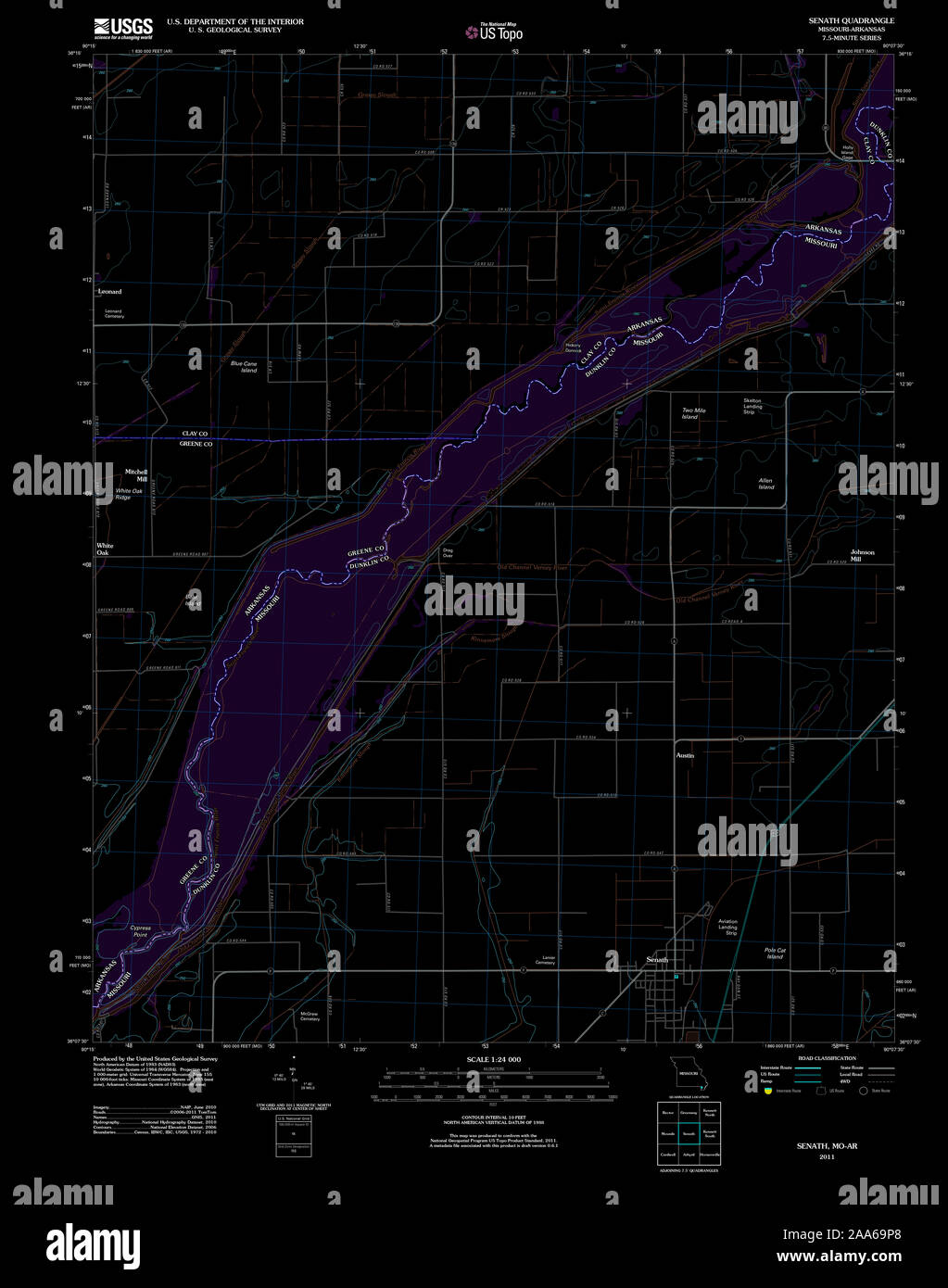 Senath map hires stock photography and images Alamy