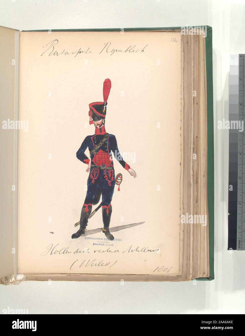 Draper Fund; Bataafsche Republiek. Hollandsche rected [?] Artillerie ...