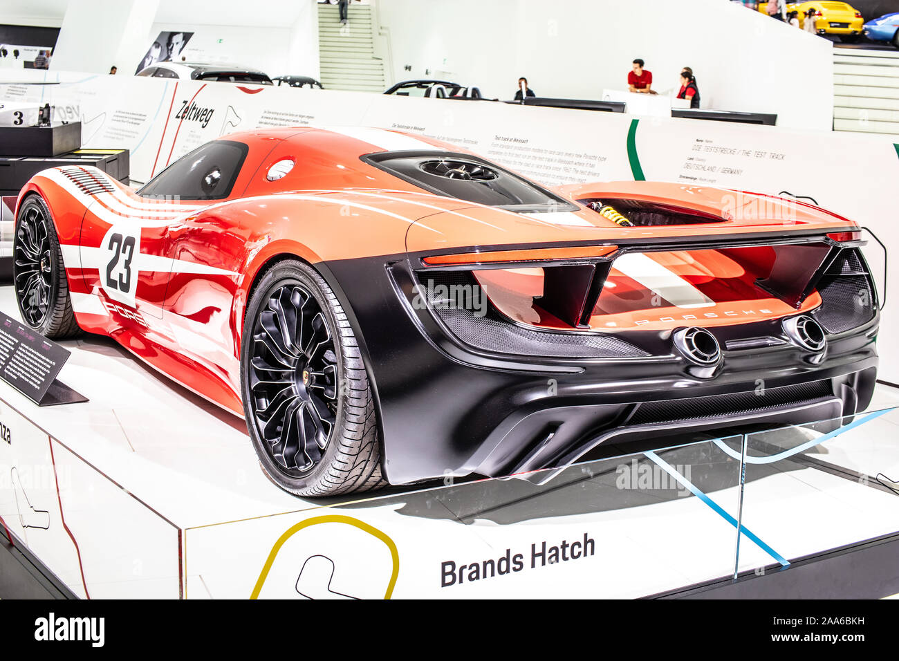 Stuttgart, Germany, Sep 2019 Porsche 917 Living Legend 2013 Concept at