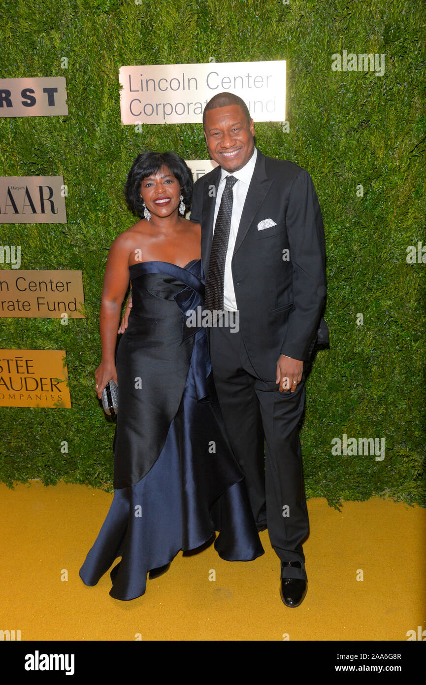 NEW YORK, NY NOVEMBER 18 Deirdre Stanley and Shaun Messiah attend