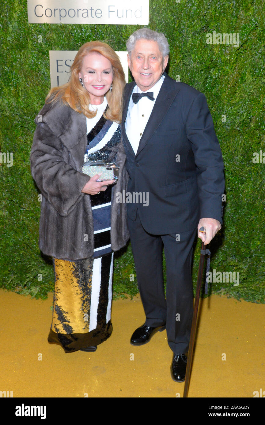 NEW YORK, NY NOVEMBER 18 Christina Baker and Robert C. Baker attend