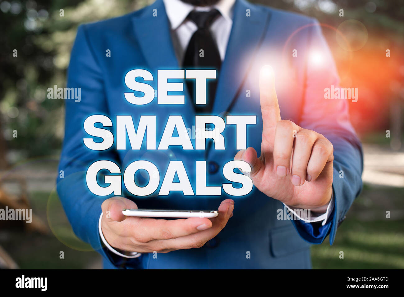 Conceptual Hand Writing Showing Set Smart Goals Concept Meaning Establish Achievable Objectives Make Good Business Plans Businessman With Pointing Fi Stock Photo Alamy Conceptual Hand Writing Showing Set Smart Goals Concept Meaning Establish Achievable Objectives Make Good Business Plans Businessman With Pointing Fi Stock Photo Alamy