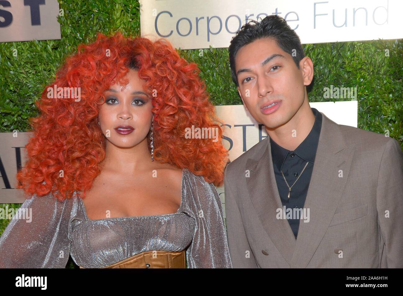 NEW YORK, NY - NOVEMBER 18: Jillian Hervey and Lucas Goodman of Lion