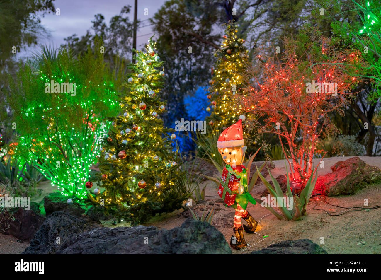 Ethel m chocolate factory christmas hires stock photography and images