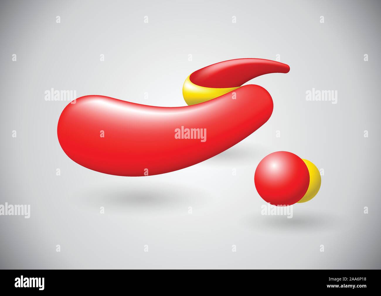 Abstract 3D ribbon Stock Vector Image & Art - Alamy