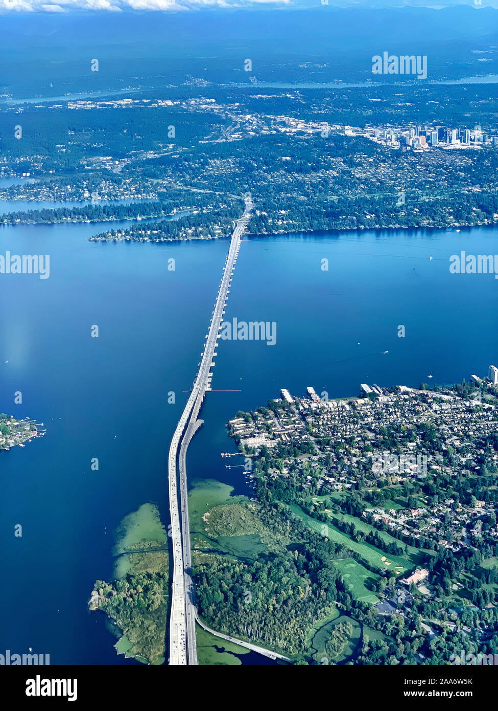 New Evergreen Point Floating Bridge Hi-res Stock Photography And Images ...