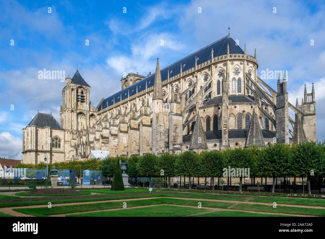 Bourges Cathedral Bourges, Cher Department, Centre-Val de Loire Region, France Stock Photo