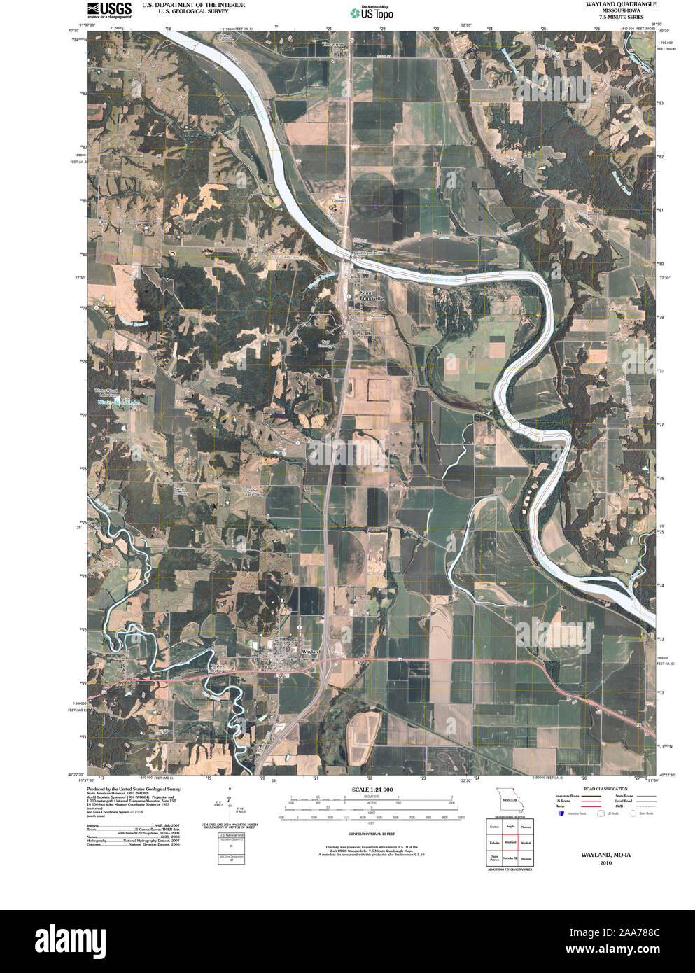 Map of wayland hires stock photography and images Alamy