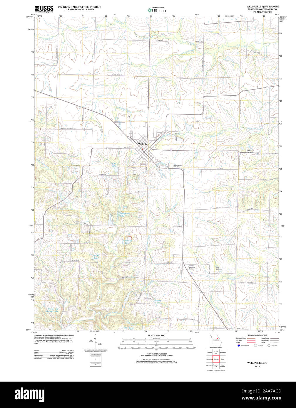 Map of wellsville hires stock photography and images Alamy
