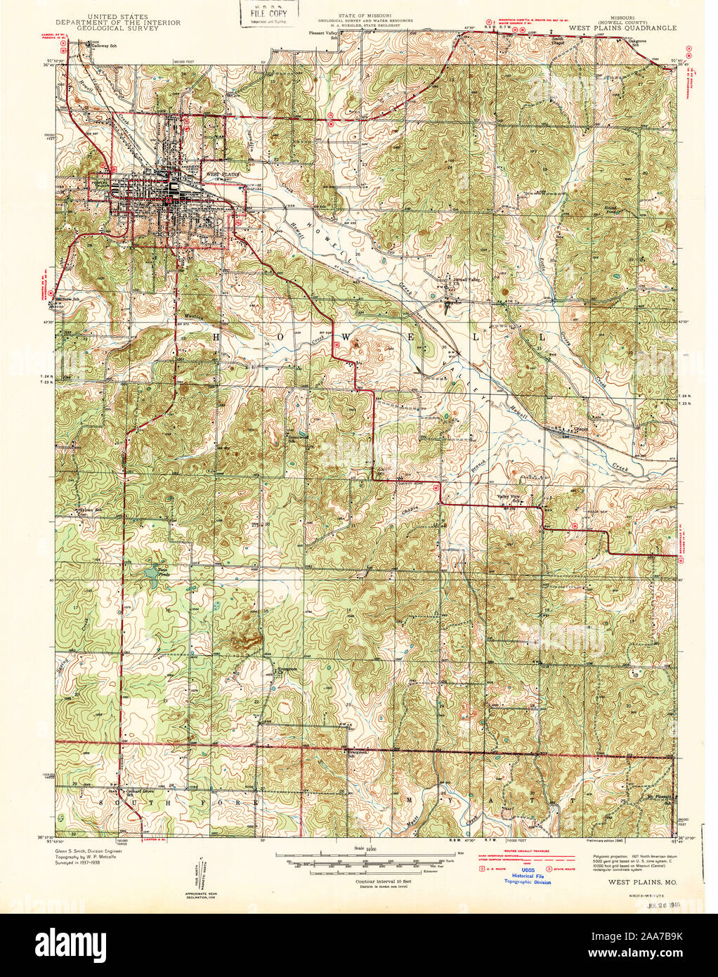 West plains missouri map hires stock photography and images Alamy