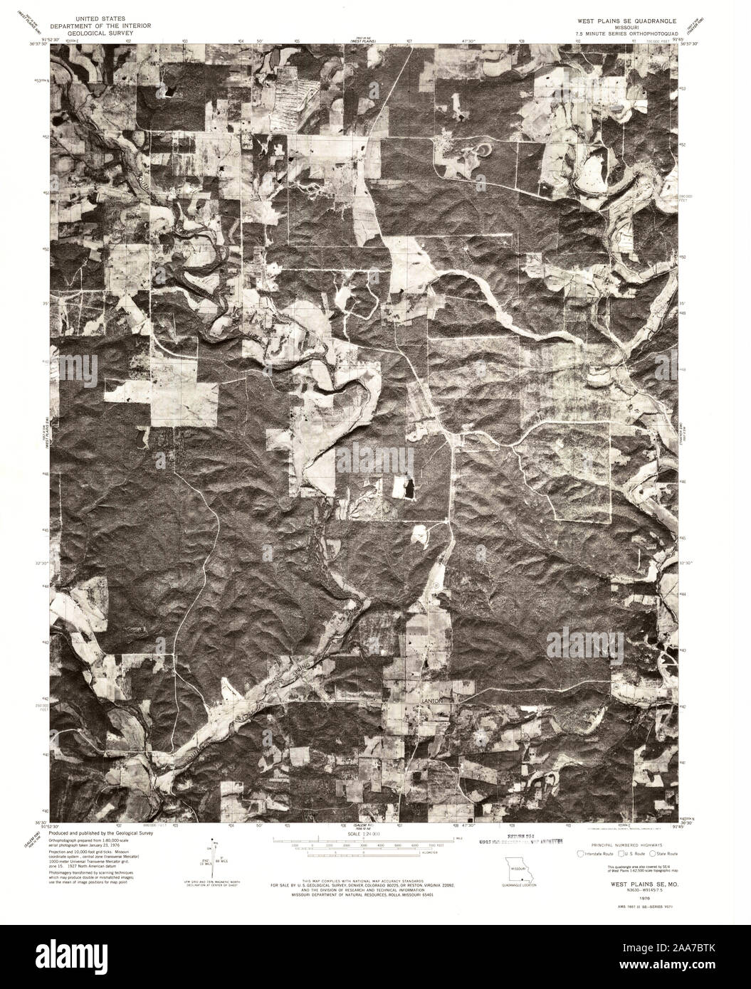 West plains missouri map hires stock photography and images Alamy