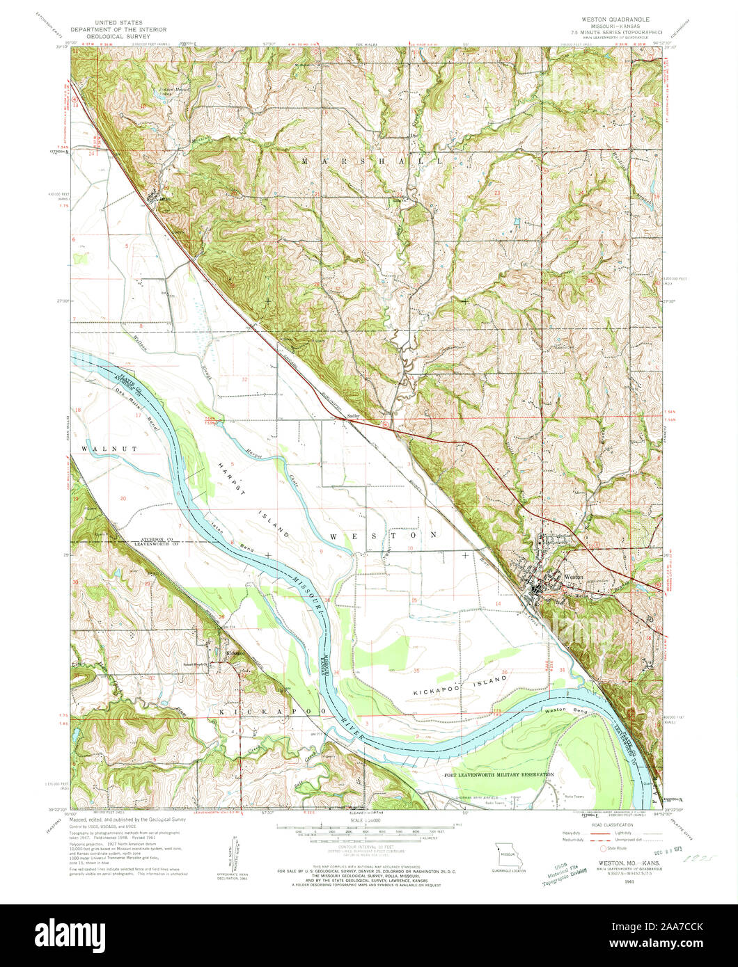 Weston map Cut Out Stock Images & Pictures Alamy