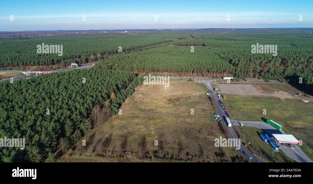 Freienbrink Germany 19th Nov 2019 The Freight Traffic Centre Gvz Freienbrink In The Community Grunheide East