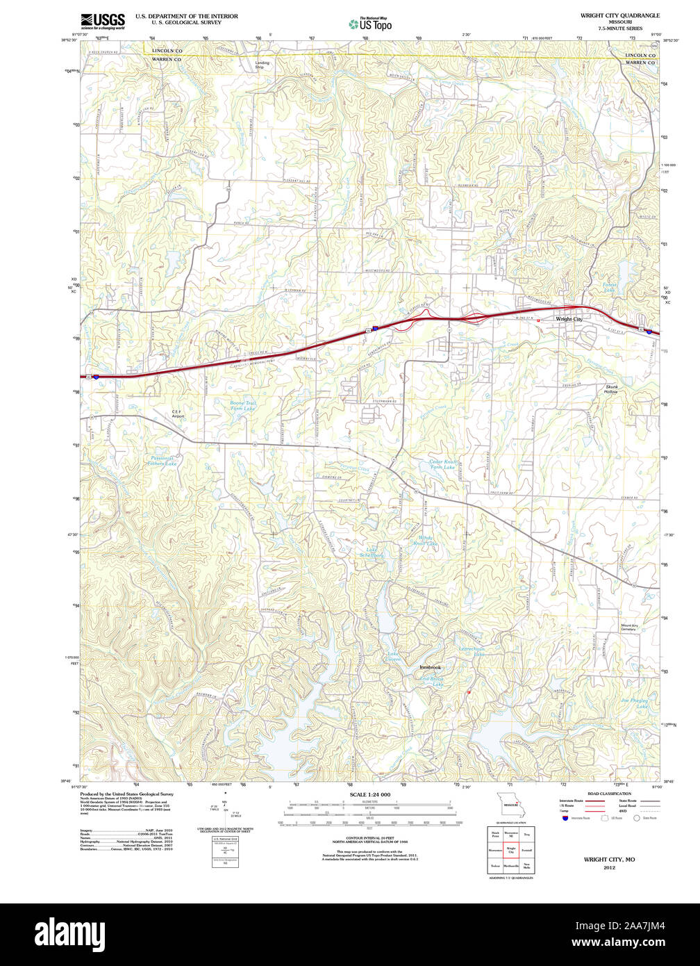 Map Of Wright Cut Out Stock Images & Pictures Alamy