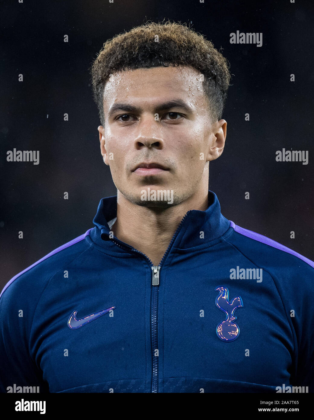 LONDON, ENGLAND OCTOBER 01 Dele Alli of Tottenham Hotspur looks on