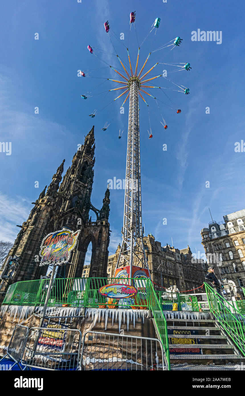 Edinburgh christmas markets hires stock photography and images Alamy