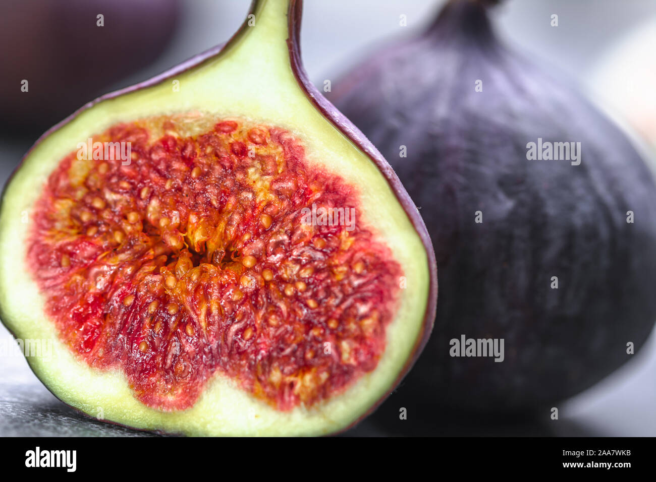 Slice of fig hires stock photography and images Alamy
