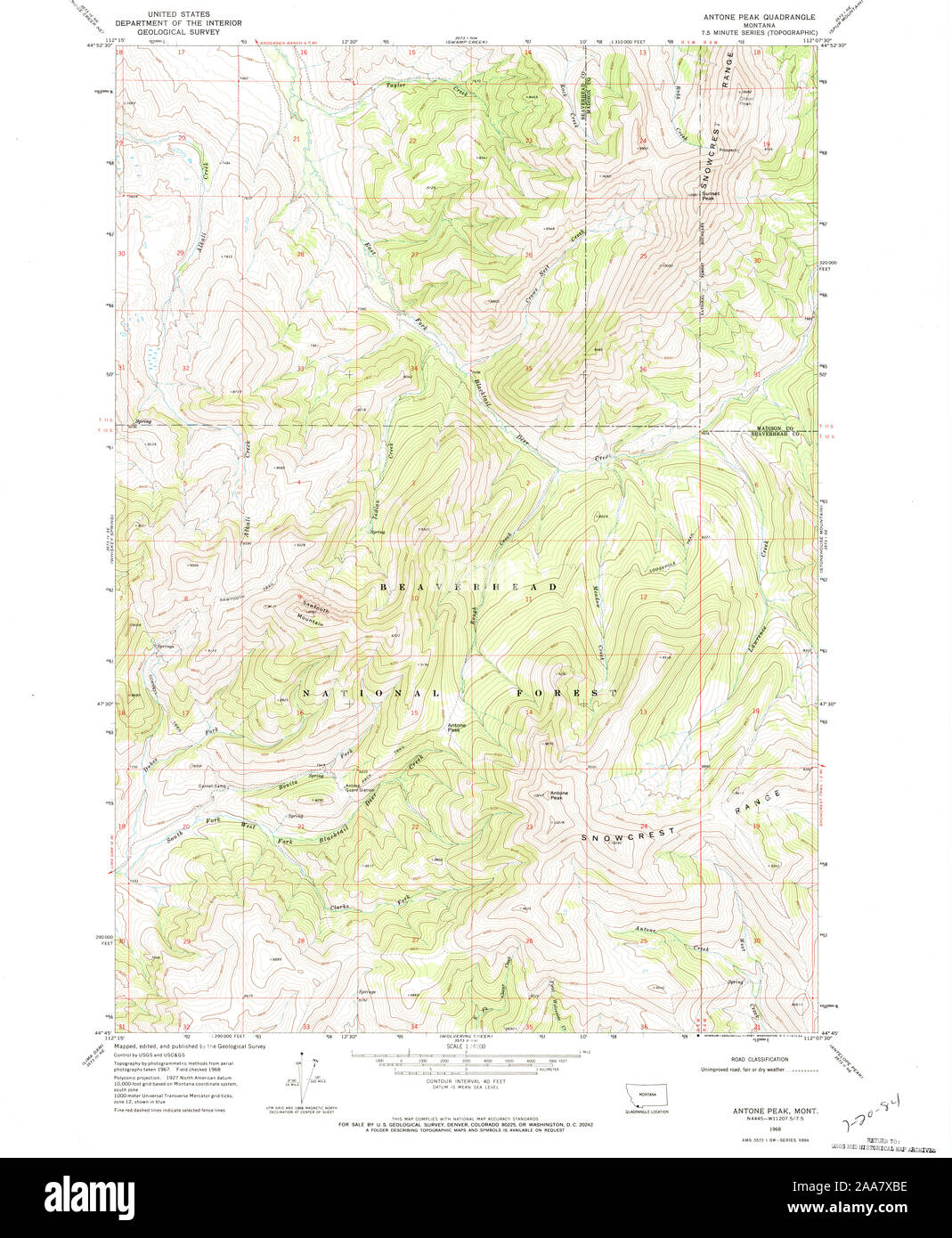 Antone peak hi-res stock photography and images - Alamy