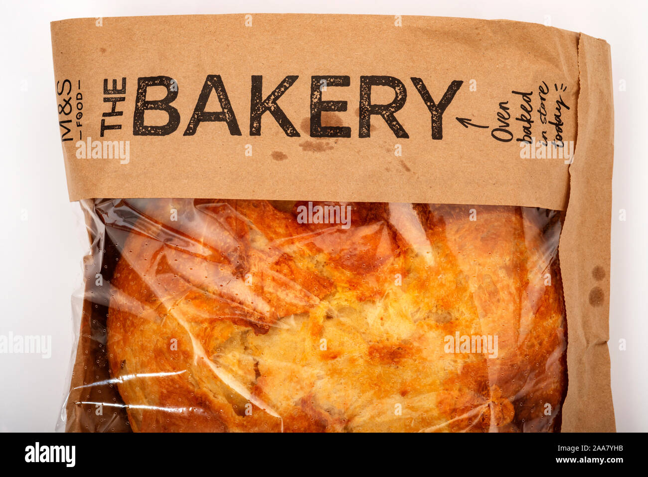 M&S Bakery cheese bread Stock Photo Alamy