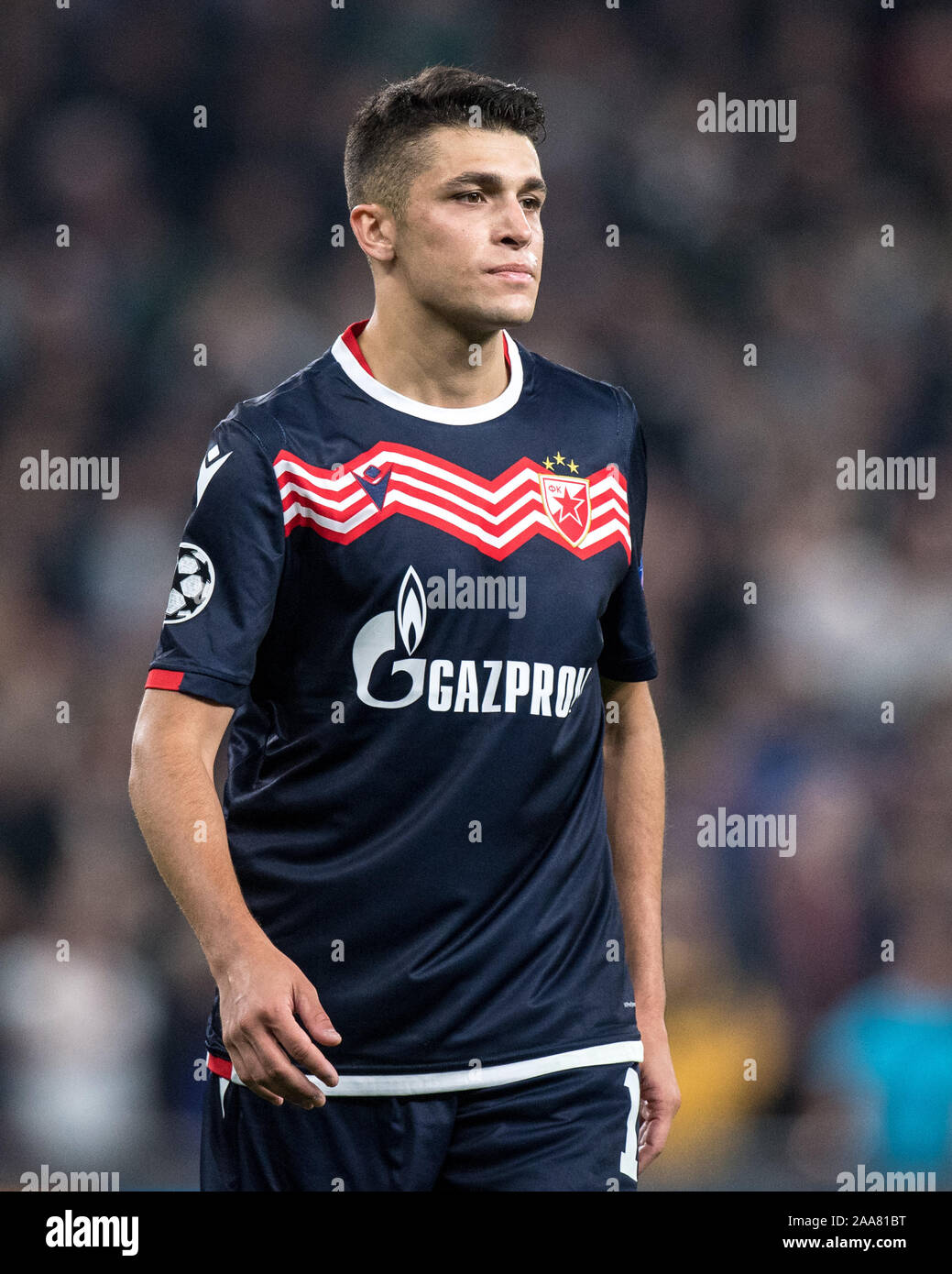 LONDON, ENGLAND - OCTOBER 22: Mateo Garcia of Crvena Zvezda looks on during  the UEFA Champions League group B match between Tottenham Hotspur and Crve  Stock Photo - Alamy